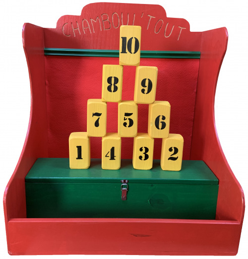 LA CASE DU JEU : CHAMBOUL'TOUT de Table