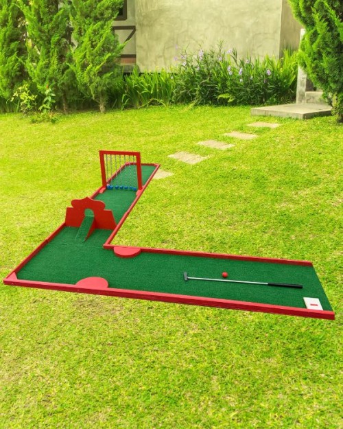 LA CASE DU JEU : MINIGOLF piste D