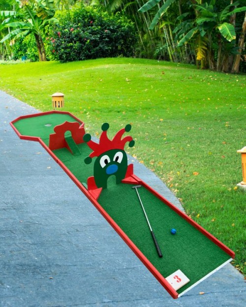 LA CASE DU JEU : MINIGOLF piste C